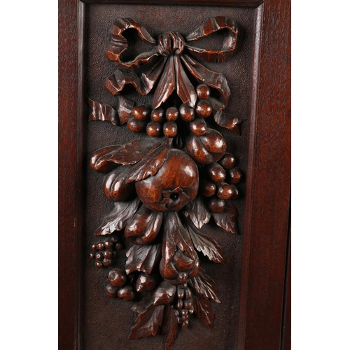 32 - A VICTORIAN STYLE OAK COUNTRY HOUSE LETTER BOX, of square outline, the hinged lid with slot, the fro... 