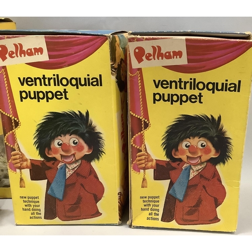 110 - A vintage Pelham Puppet Pinocchio in box, together with two later Pelham Puppets, V6 Fido and V7 Clo... 