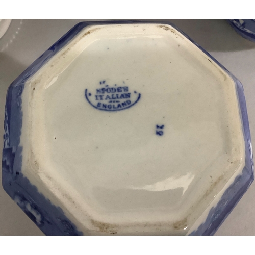 66 - Two 19th century Wedgwood creamware dishes printed in brown with chinoiserie scenes in oval and squa... 