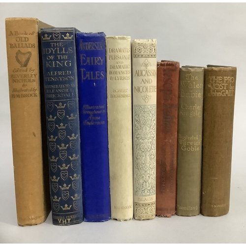 61 - GOBLE, WARWICK (Illus.) CHARLES KINGLEY'S THE WATER BABIES, pub. MacMillan & Co Ltd 1910, 16 colour ... 