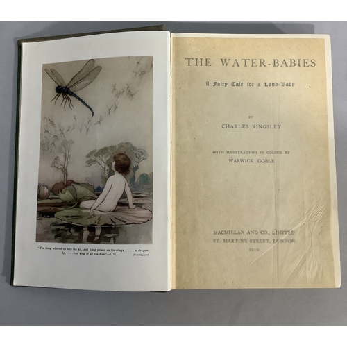 61 - GOBLE, WARWICK (Illus.) CHARLES KINGLEY'S THE WATER BABIES, pub. MacMillan & Co Ltd 1910, 16 colour ... 