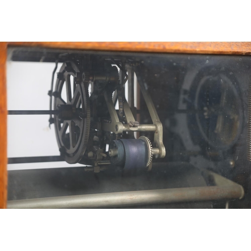 70 - A BRITISH TIME RECORDER CO LTD FACTORY CLOCKING-IN MACHINE with numbered wheel and pointer, the 8-da... 