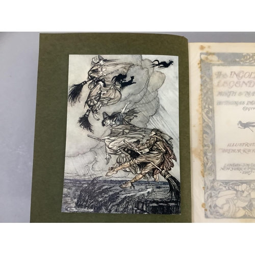 62 - RACKHAM, ARTHUR (ILLUS.) THE INGOLDSBY LEGENDS, pub. J. M. Dent & Co London 1907, 24 tipped in colou... 