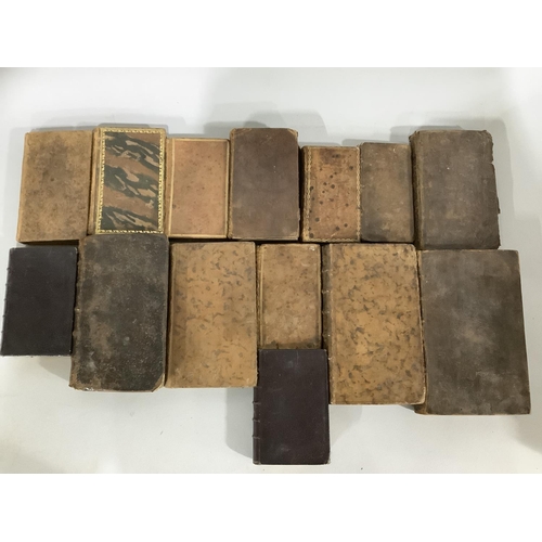 45 - A GROUP OF 18TH CENTURY LEATHER BINDINGS including Prévost, L'Abbé - Histoire de Manon Lescaut et du... 
