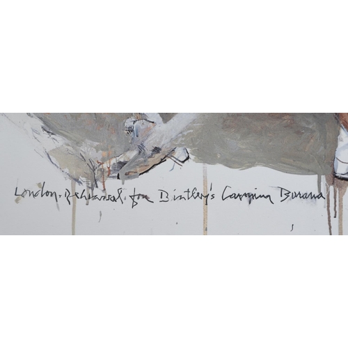 1 - ARR BY AND AFTER ROBERT HEINDEL (AMERICAN 1938-2005), London Rehearsals for Birtley's Carmina Burana... 