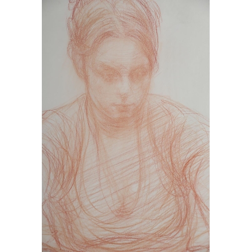 2 - ARR BRIAN JOSEPH FOJCIK (SCOTTISH b1960), Polish field worker resting conte on paper, inscribed 'Stu... 