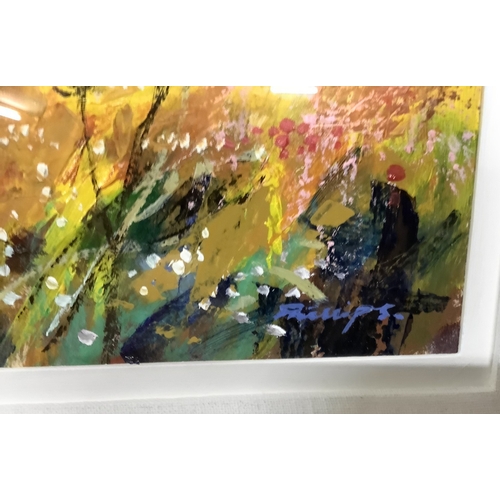 9 - DOUGLAS PHILLIPS (SCOTTISH 1926-2012), September Song, acrylic, signed to lower right and title vers... 