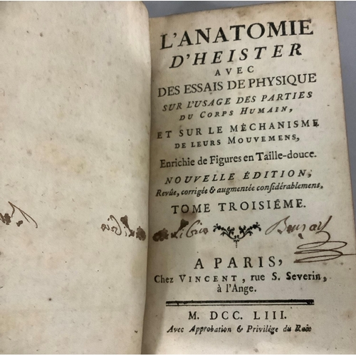 46 - RABELAIS, FRANCOIS  - OEUVRES DE RABELAIS DOCTEUR EN MEDECINE, pub. Genève 1782, vols 1, 3 and 4, fu... 