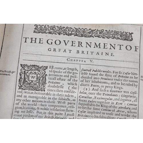 50 - SPEED, JOHN: The Historie of Great Britaine under the Conquests of the Romans, Saxons, Danes and Nor... 