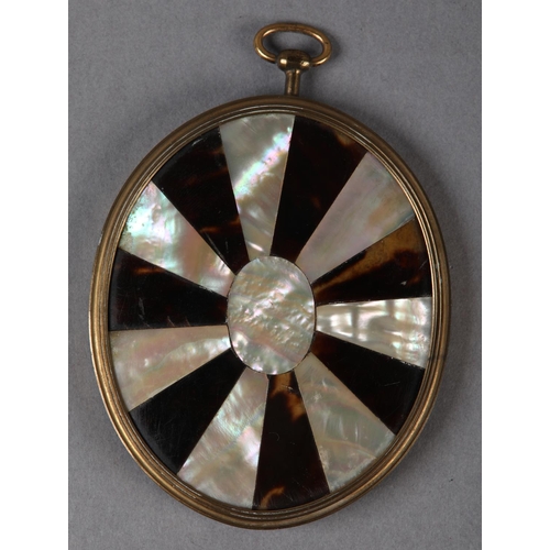 174 - A 19TH CENTURY PORTRAIT MINIATURE OF AN 18TH CENTURY LADY, half length, wearing a white gown with ru... 