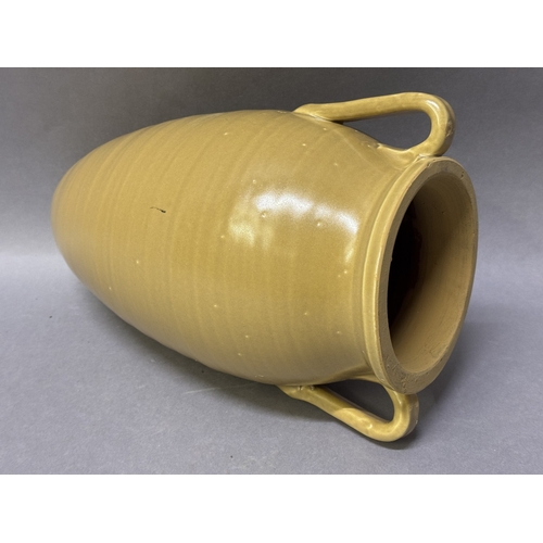 Large wheat coloured ewer with pointed base, 36cm Ref: 675533