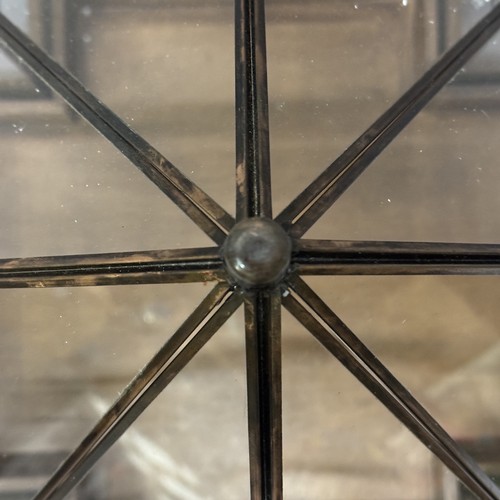 A pair of large metal framed terrarium Ref: 732906