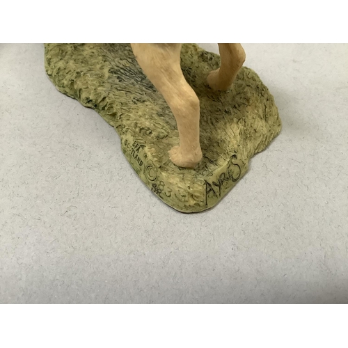16 - A Border Fine Arts model 'Walkies', model number B0860, by Kirsty Armstrong, 9.5cm wide, together wi... 