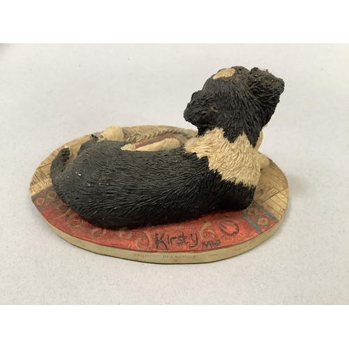 16 - A Border Fine Arts model 'Walkies', model number B0860, by Kirsty Armstrong, 9.5cm wide, together wi... 