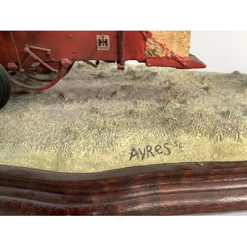 2 - A Border Fine Arts model 'Hay Baling', model number B0738 by Ray Ayres, number 1686 of 2002, 59cm lo... 