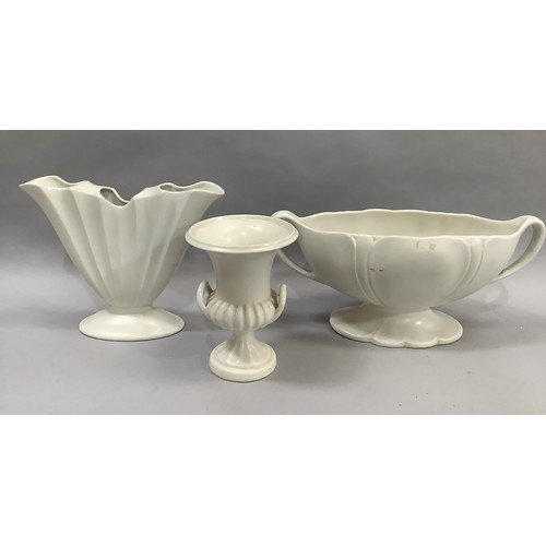 40 - A Beswick bowl, model number 1838, moulded with a blue tit amongst fruiting branches, 33cm, together... 