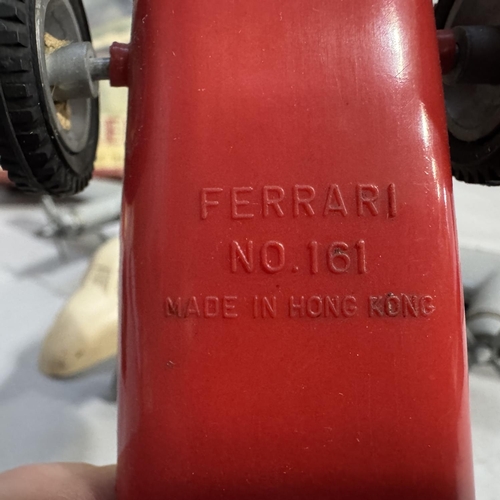 7 - A boxed Mettoy Vickers Viscount friction powered toy, a Lucky Toys Hong Kong Ferrari model 161 and o... 