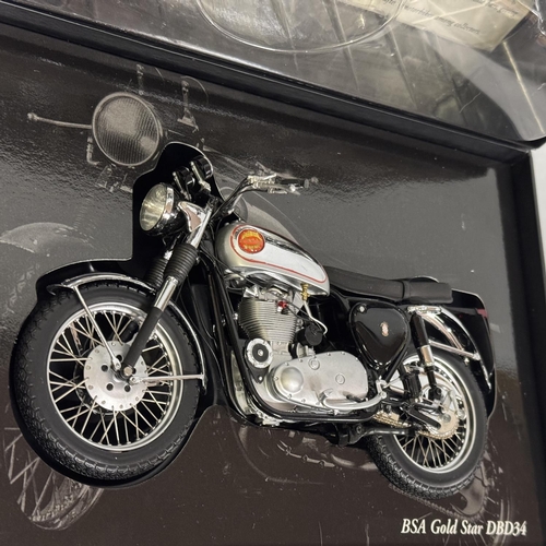 43 - A Minichamps 1/12 scale die-cast model of a BSA Gold Star DBD34, boxed