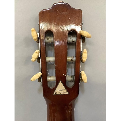 28 - A Hohner model MC03 acoustic guitar, 100.5cm long