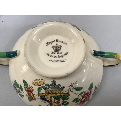 70 - A Booths Floradora part diner and coffee service combined with Royal Cauldon Victoria dinner ware, o... 