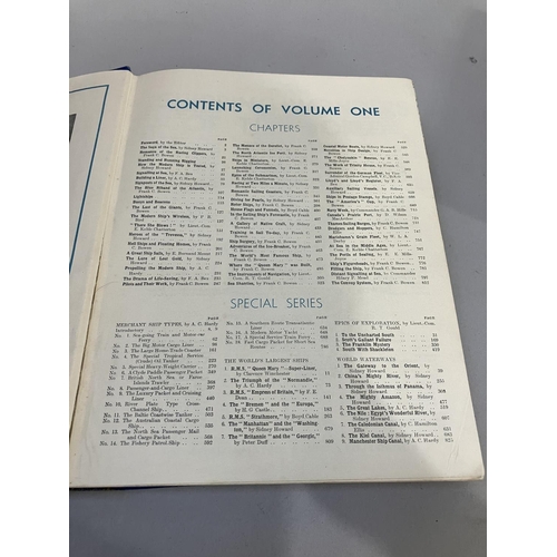 119 - Shipping Wonders of the World in two volumes, Economical Cookery, Mr Middleton's Garden Book and two... 