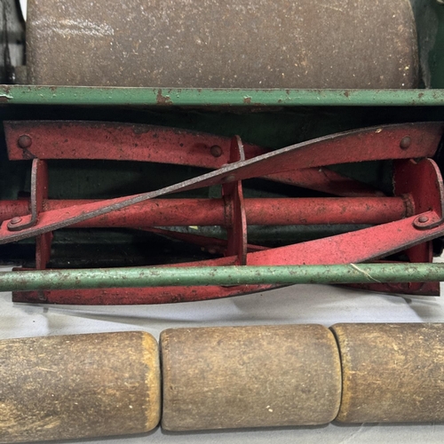 2 - A Webb child’s lawnmower in working condition