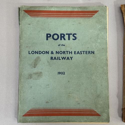 69 - A collection of four LNER/GWR dock guides, comprising Ports of the London and North Eastern Railway ... 
