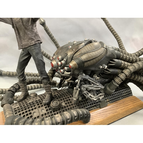 164 - A McFarlane Toys ‘The Matrix’ diorama featuring a 16cm Neo character with interchangeable heads and ... 