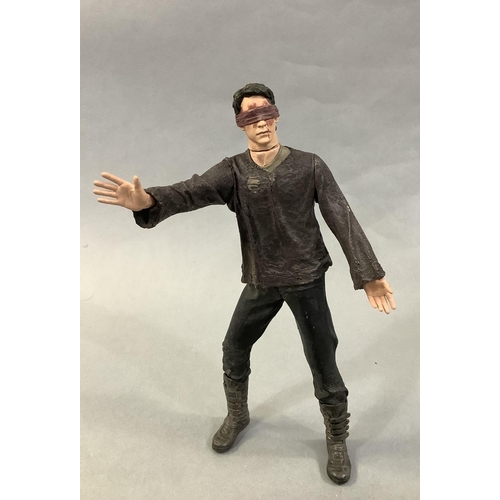 164 - A McFarlane Toys ‘The Matrix’ diorama featuring a 16cm Neo character with interchangeable heads and ... 