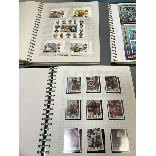 272 - Eleven Multi-Ring Binders, entirely made over to the Baden-Powell Scouting Movement 1938-1990, Inter... 