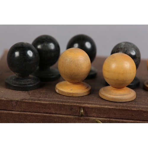 43 - A VICTORIAN PARLOUR GAME 'THE CHINESE IMPERIAL GAME FROGS AND TOADS', including twelve ceramic piece... 