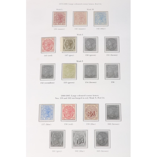 2 - GB 1840-1970 ONWARDS: One GB Stanley Gibbons Ring Binder Album with an important collection mainly M... 