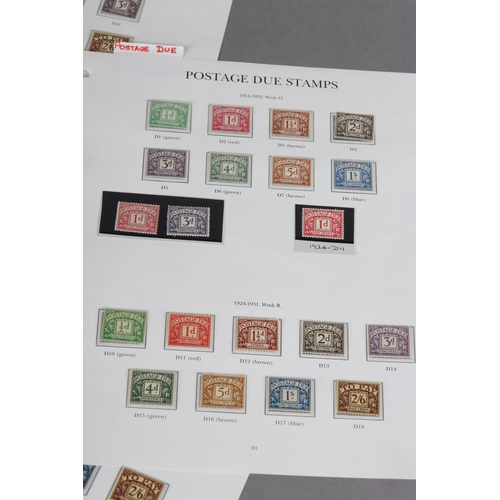 4 - GB 1914-1994: One Wallet with a complete collection of MU ‘Postage Dues’ SG D1 - D110.