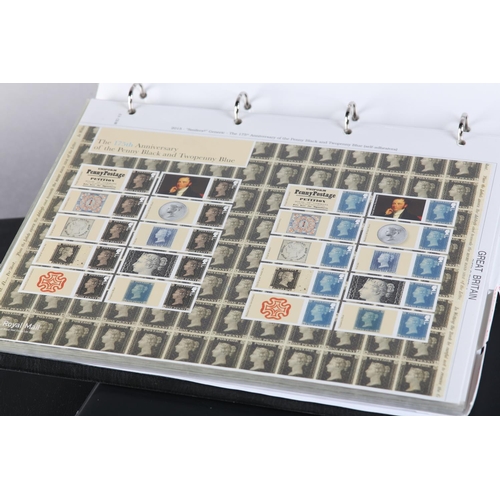 5 - GB EIIR 2007-2012: Three Ring Binders containing Royal Mail ‘Smilers’ Supplements, LS 11 - 35, LS 37... 
