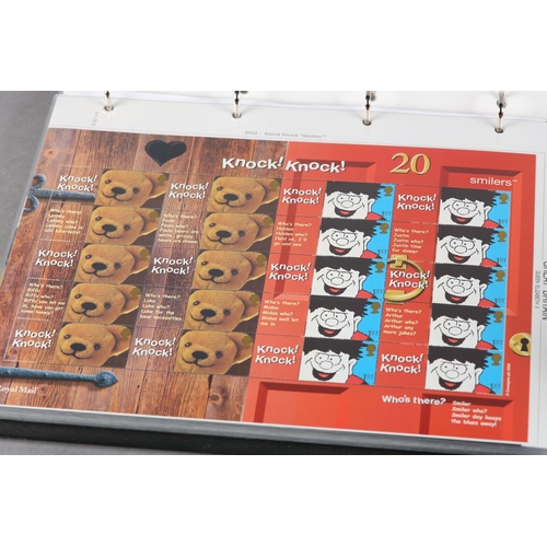5 - GB EIIR 2007-2012: Three Ring Binders containing Royal Mail ‘Smilers’ Supplements, LS 11 - 35, LS 37... 