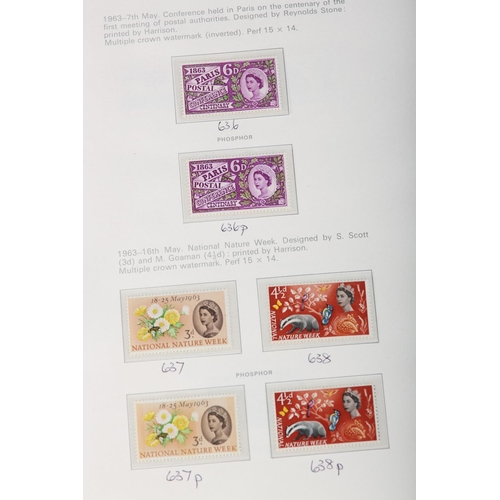 7 - GB 1840-2016: Twelve Stanley Gibbons Ring Binder Stock Albums. Very comprehensive mainly MU collecti... 