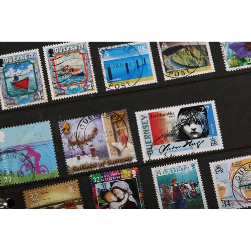 7 - GB 1840-2016: Twelve Stanley Gibbons Ring Binder Stock Albums. Very comprehensive mainly MU collecti... 
