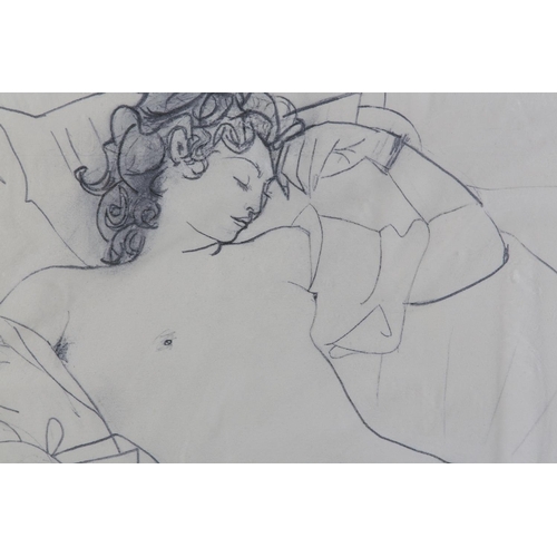 3 - ARR After Pablo Picasso (Spanish 1881-1973), L'Odalisque: Portrait of Geneviève Laporte 1951, giclée... 