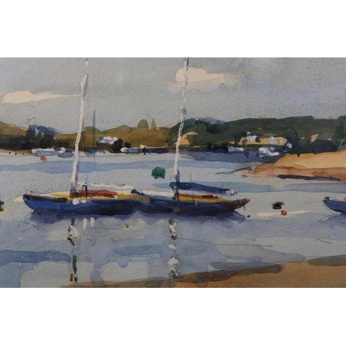 9 - ARR Gordon Radford (1936-2015), Brancaster, Norfolk, watercolour over pencil, signed to lower right,... 