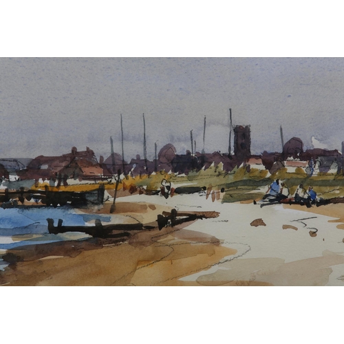 8 - ARR Gordon Radford (1936-2015), Yarmouth, watercolour and charcoal, signed to lower left and titled ... 