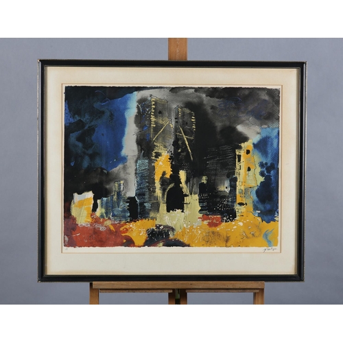 2 - ARR John Piper (1903-1992), Ruined Church, Bawsey (1982), screen print in colours, no. 69/100, signe... 