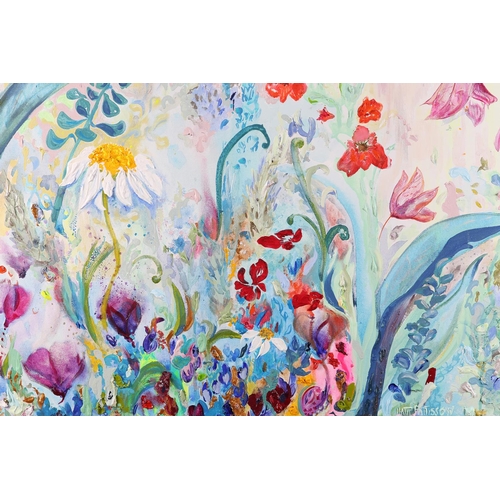 98 - ARR Hatti Pattisson (Scottish Contemporary), Desire for Spring, oil on canvas, signed to lower middl... 