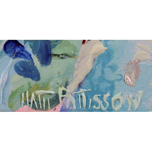 98 - ARR Hatti Pattisson (Scottish Contemporary), Desire for Spring, oil on canvas, signed to lower middl... 