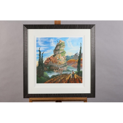 126 - ARR By and after Alistair Colley (b1976), A Winter in Provence, giclée print on paper, no. 32/295, t... 