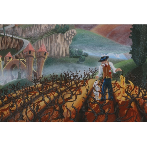 126 - ARR By and after Alistair Colley (b1976), A Winter in Provence, giclée print on paper, no. 32/295, t... 