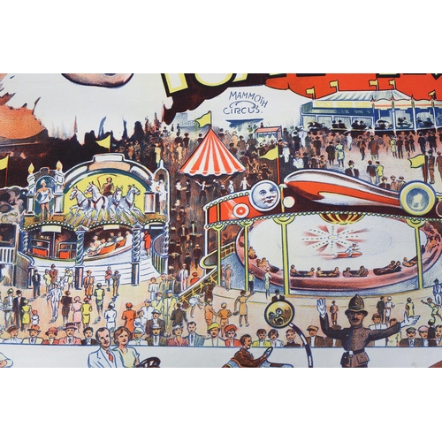 160 - 'Carnival and Fun Fair', carnival fair poster, c1940s, colour lithograph, pub. Willsons' Show Printe... 