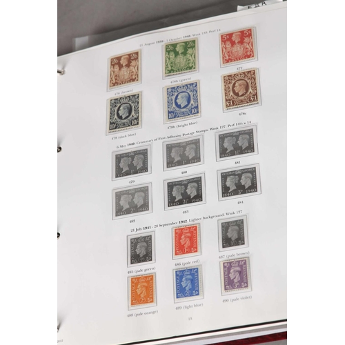 35 - GB 1913 onwards ONE STANLEY GIBBONS BINDER ALBUM CONTAINING A SIGNIFICANT GEORGE V COLLECTION that i... 