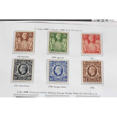 35 - GB 1913 onwards ONE STANLEY GIBBONS BINDER ALBUM CONTAINING A SIGNIFICANT GEORGE V COLLECTION that i... 