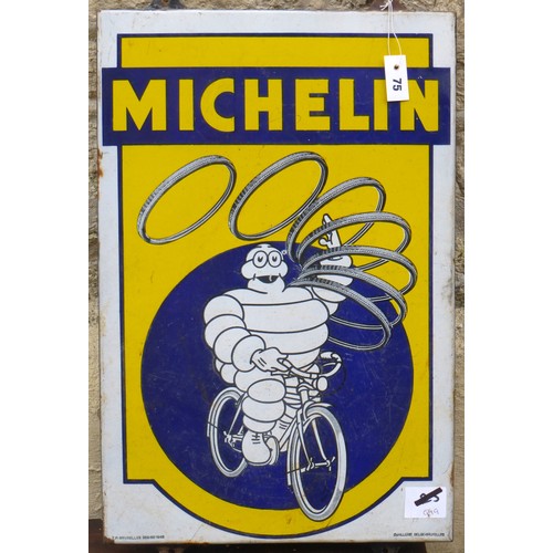 360 - Michelin Enamel wall sign, with turned edges, 24 x 16 inches

Please note we are unable to offer shi... 