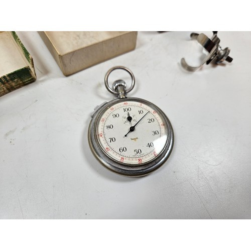 245 - Smiths stopwatch with terrys clip in boxes. appears to work.

This item is Category B on our Shippin... 